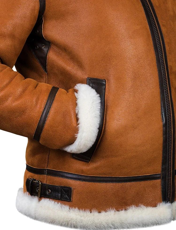 BRYAN™ | MANTEAU D'HIVER EN CUIR