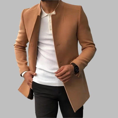 Bruno™ – Manteau élégant en laine pour homme