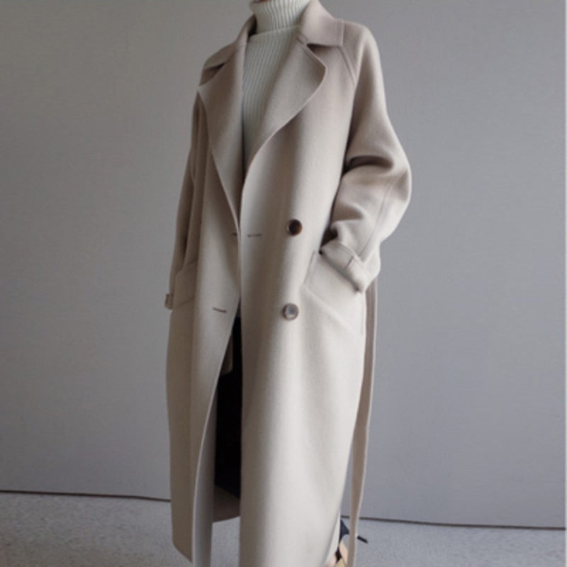 Clara | Trench en laine pour femme