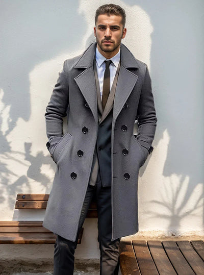 Jude™ | Trench-coat Chic pour hommes